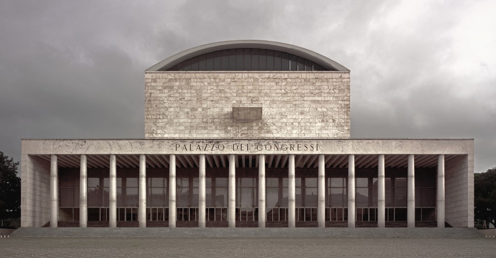 palazzo dei congressi  EUR-Roma  arch. Adalberto Libera